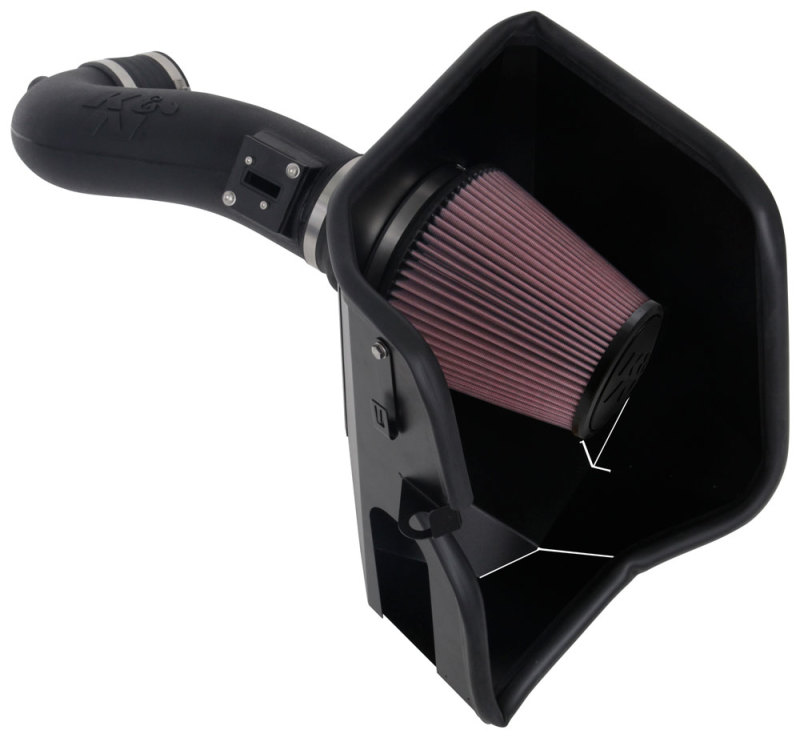 Chevrolet Suburban Performance Air Intake - K&N Engineering - AirCharger - `19-`27